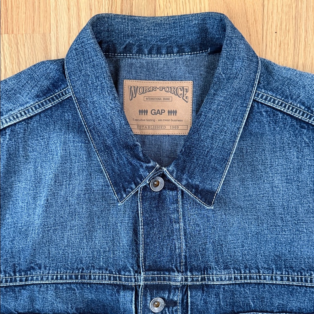Gap 1969 Work Force Denim Jacket - image 6